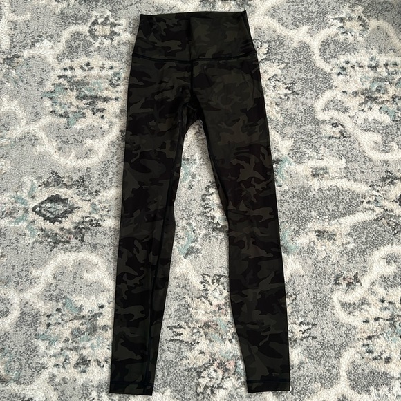 Lululemon Wunder Under Camo Leggings 28” - Picture 1 of 8